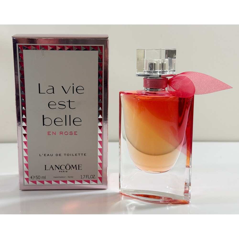 Lancôme La Vie Est Belle En Rose Toilette Women 1.7oz Pink Floral Fragrance